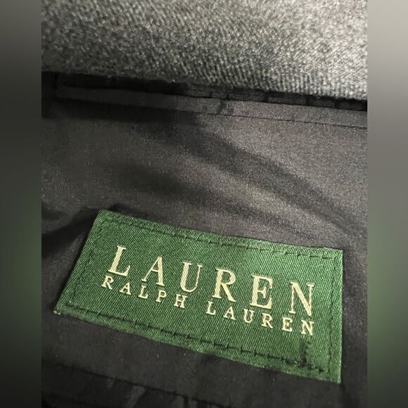 Lauren Ralph Lauren mens suit jacket 42R gray Union-Made Teamsters L-1998 office - Picture 5 of 7